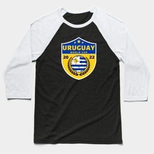 Uruguay Futbol Baseball T-Shirt